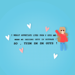 I REALLY APPRECIATE !….