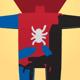 Spider man geting venomised