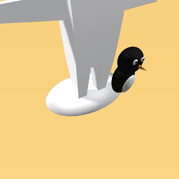 Snow pile penguin