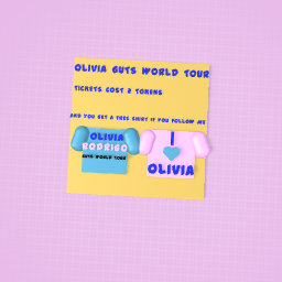 OLIVIA GUTS WORLD TOUR