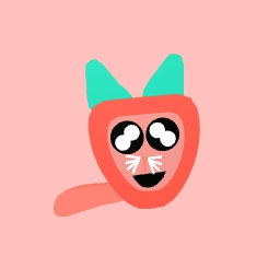 strawberry cat