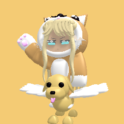 sad girl but loves dogs