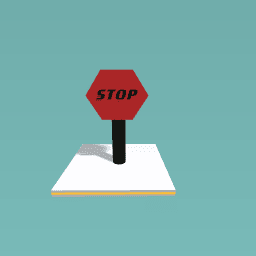 Stop sign