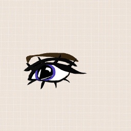 Purple eye