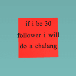 i will do a chalang