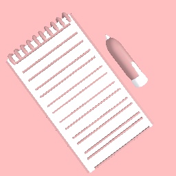 Pen and Pad (Pink)