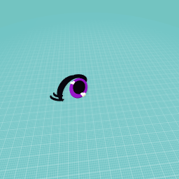 cute purple eye