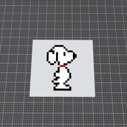 I did a cute snoopy!!