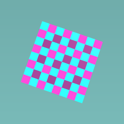 pink-purle&teal chess bord