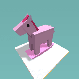 A horse