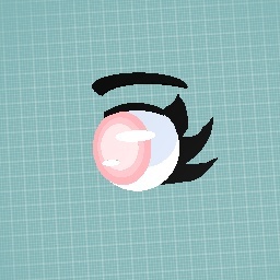 Free to use cute pink eyes