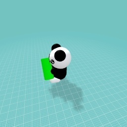Printable panda lipstick holder