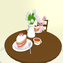 Tea with Usa-chan