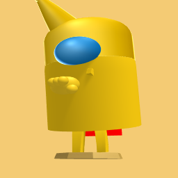 Super Yellow Crewmate