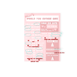 sally's quiz ^^