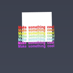 Make something cool