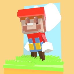 Blocky Mario Costume