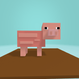 Pig from Minecraft