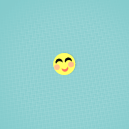 Blushing emoji