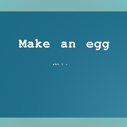 Make an egg buddy!
