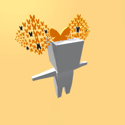 Monarch butterfly hat