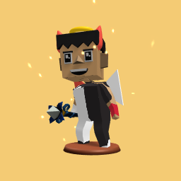 Devil and angel Daniel