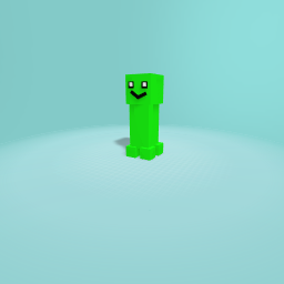 Minecraft. creepe the Happy Creeper