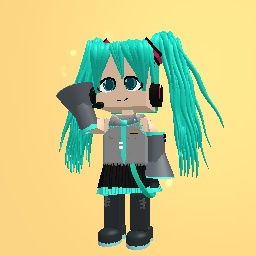 My Hatsune Miku outfit :D