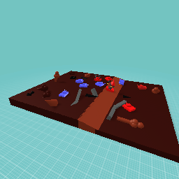 Red vs blue battle for reach