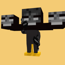 Scared wither from minecraft