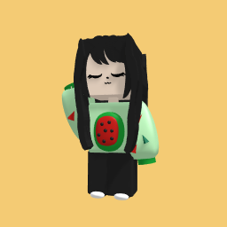 Water mellon girl