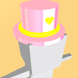 Shiny Pink Top Hat