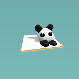 A creppy panda blob