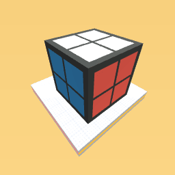 2x2 cube black