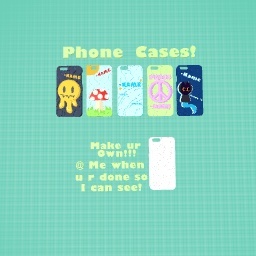 Daily Free Spree! (August 6th) Pre set and DIY Phone cases!
