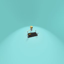 Minecraft: Steve making a table