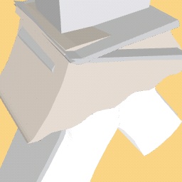 beige skirt