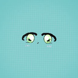 green star anime eyes