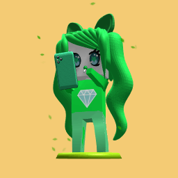 green girl