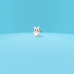 Cute easter rabbit