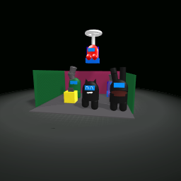 cartoon cat in Amoug us