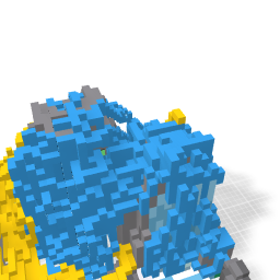 Massive waterfall in the dessert.