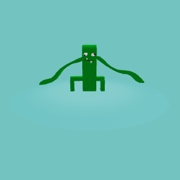 Green from rainbow friends