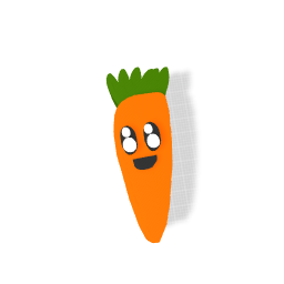CUTE LITTLE CARROT