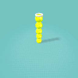 Angel tower with spheres