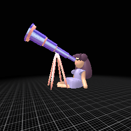 Staring into space. UwU