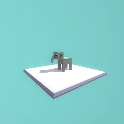 My blocky elephant