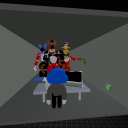 Withered attack office (fnaf2)