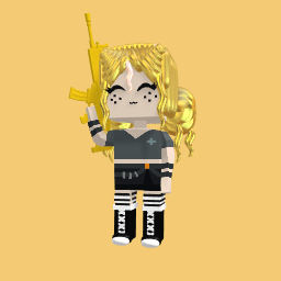 The gold fither girl tomboy