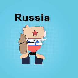 Russia human flag